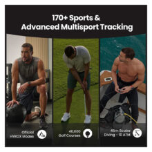 ساعت هوشمند 47 میلی متری امیزفیت مدل Balance 2 با بند سیلیکونی