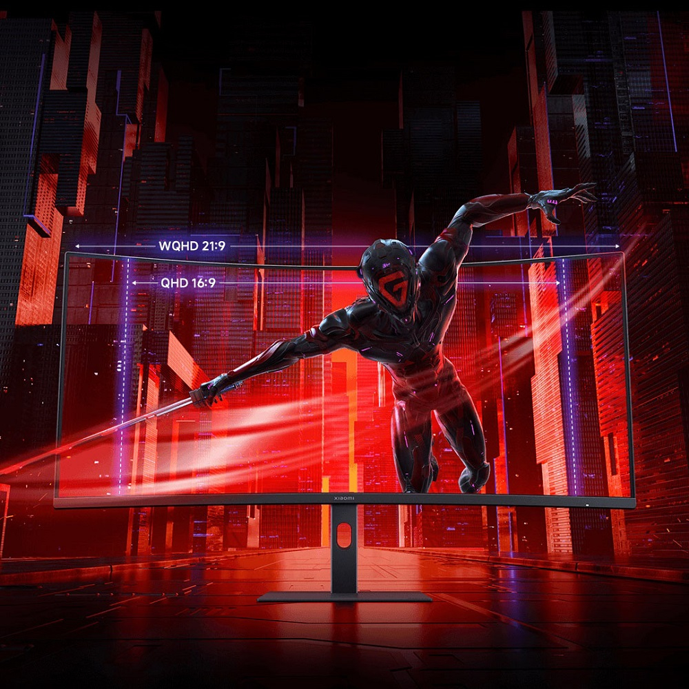 مانیتور خمیده گیمینگ 34 اینچ شیائومی مدل G34WQi