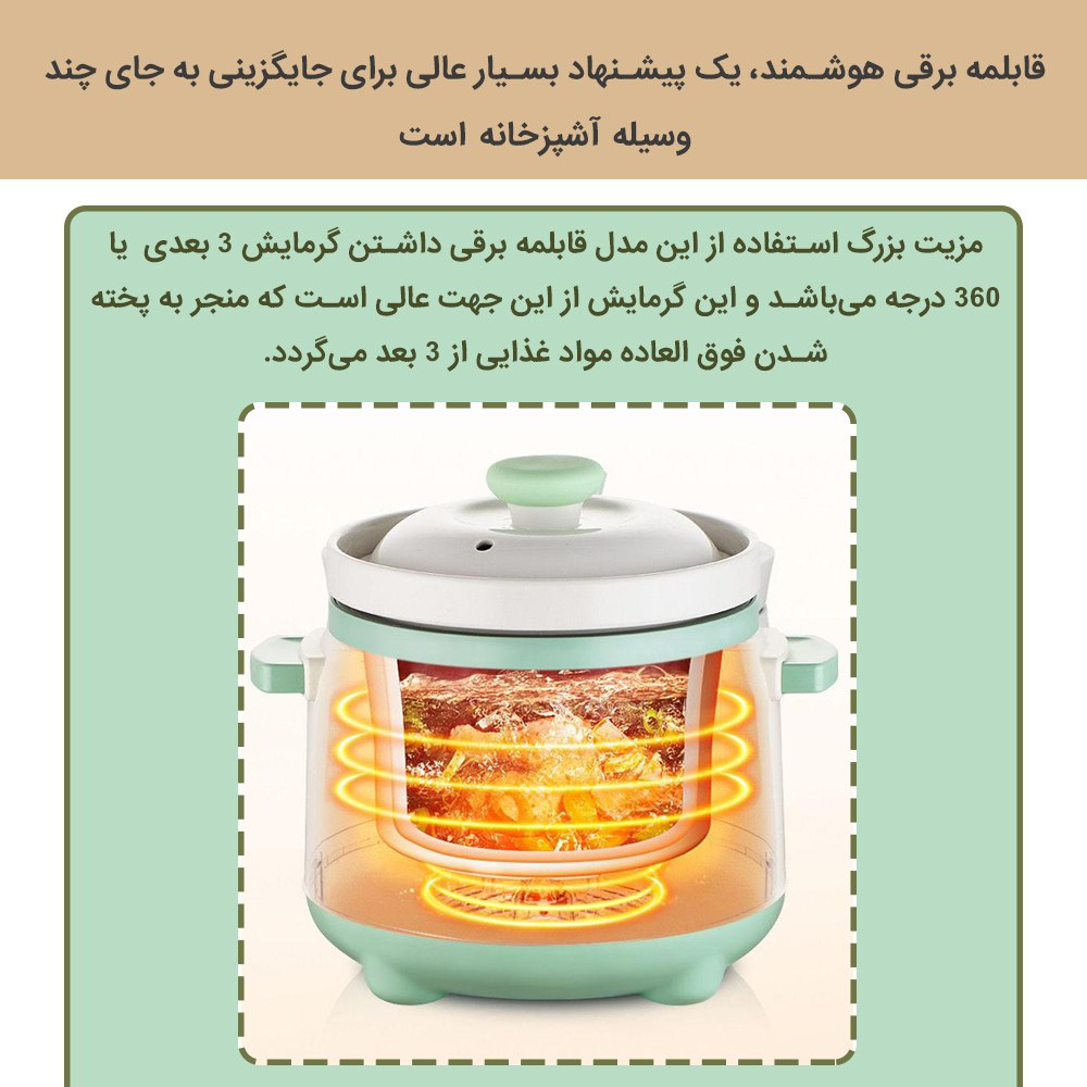 پلوپز 2 نفره استرانگ مدل KAVINO KD-25BD