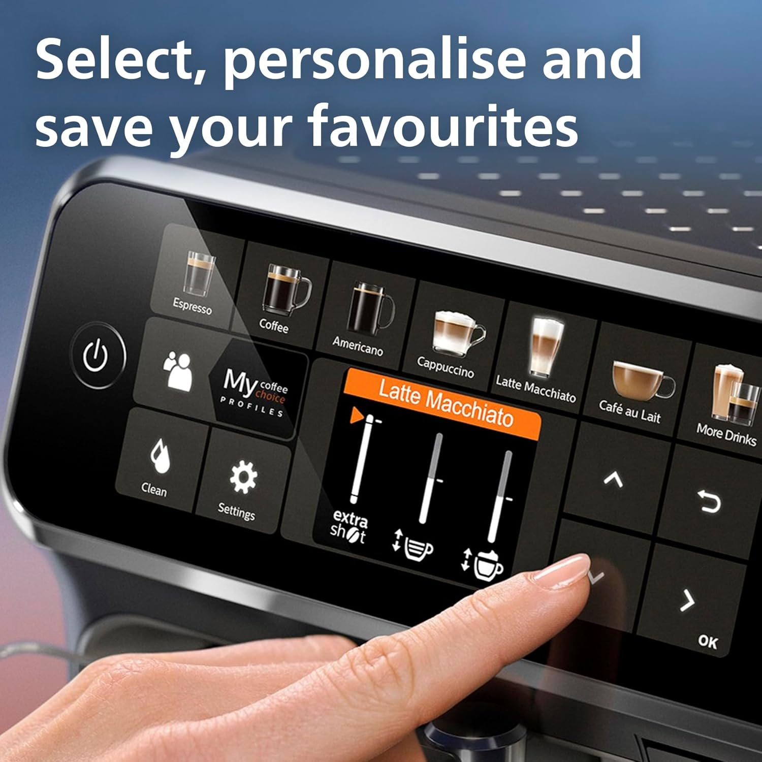 اسپرسو ساز 1800 میلی‌لیتر فیلیپس مدل EP5446/70