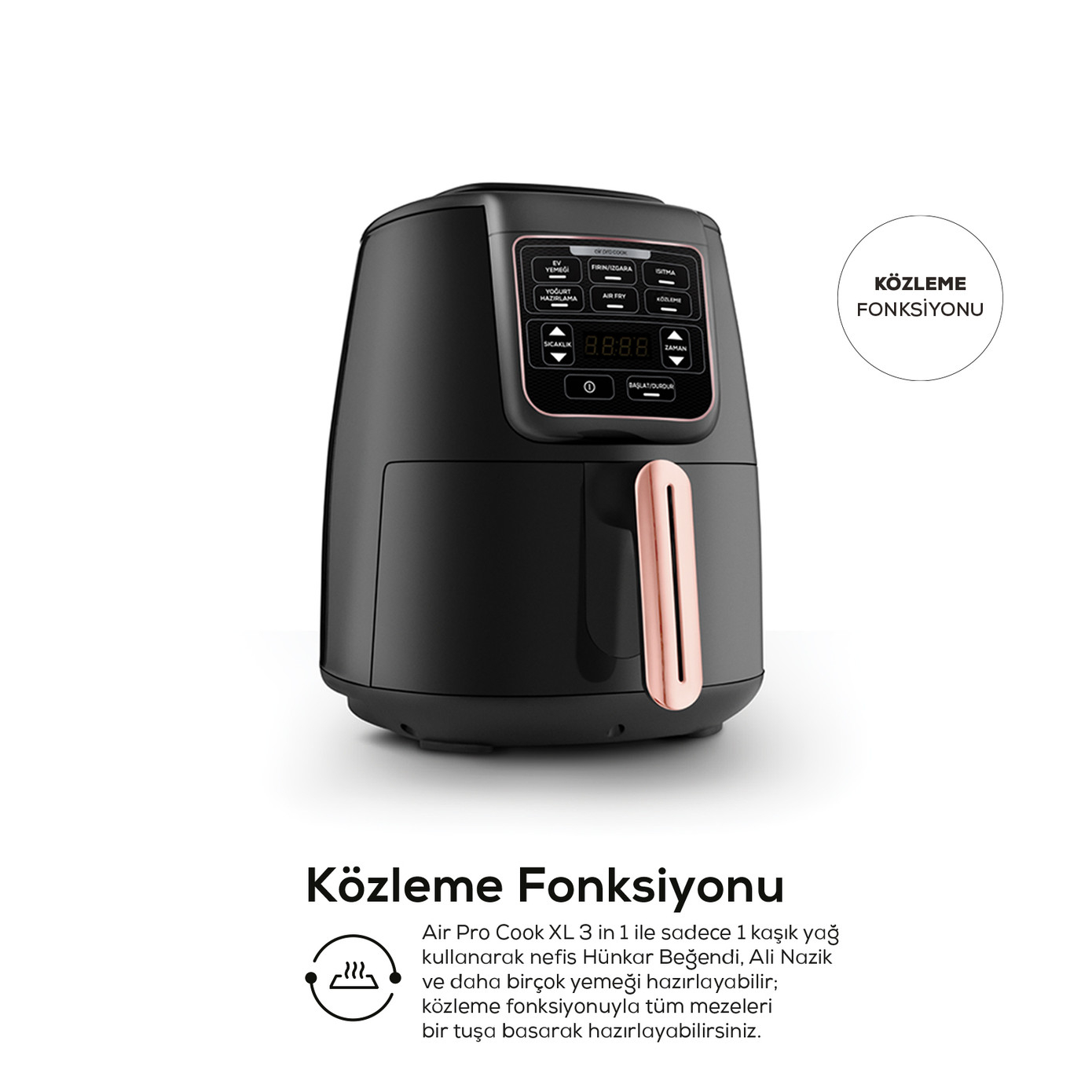 هواپز 4 لیتری کاراجا مدل Air Pro Cook 3 in 1 XL