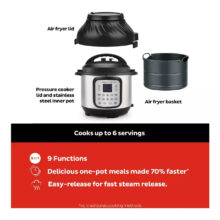 زودپز برقی اینستنت مدل 01-0043-140