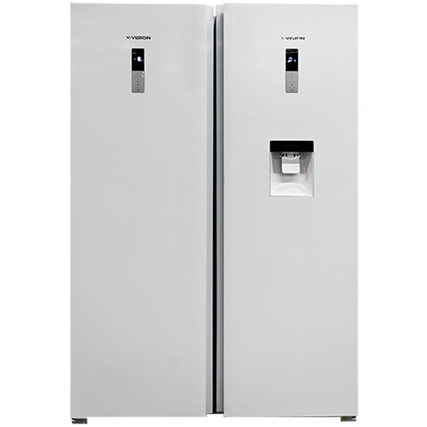 یخچال فریزر دوقلو ایکس ویژن مدل KTR630-WD/KTF630-WD