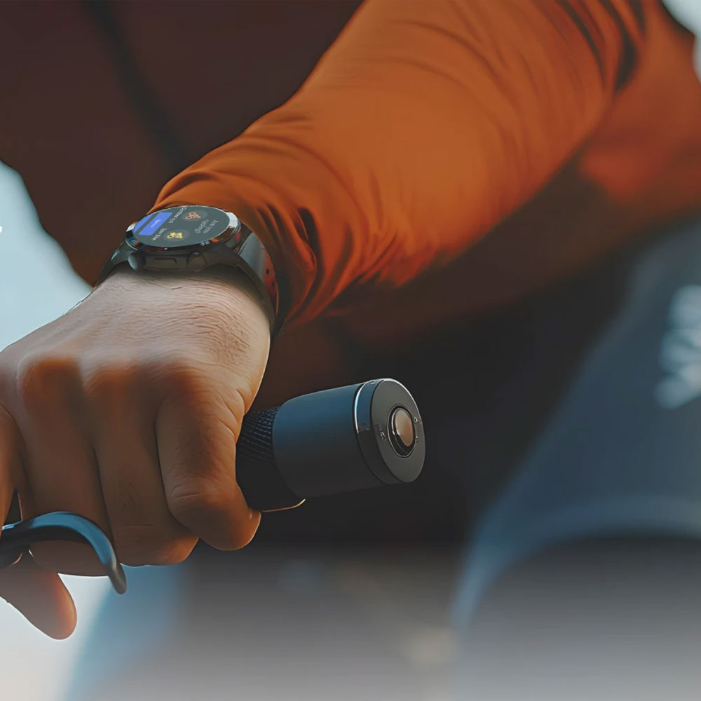 ساعت هوشمند گلوریمی مدل GX SPORT مناسب برای ورزش، کنترل سطح اکسیژن خون، شمارش ضربان قلب، پایش وضعیت خواب، با بند سیلیکونی