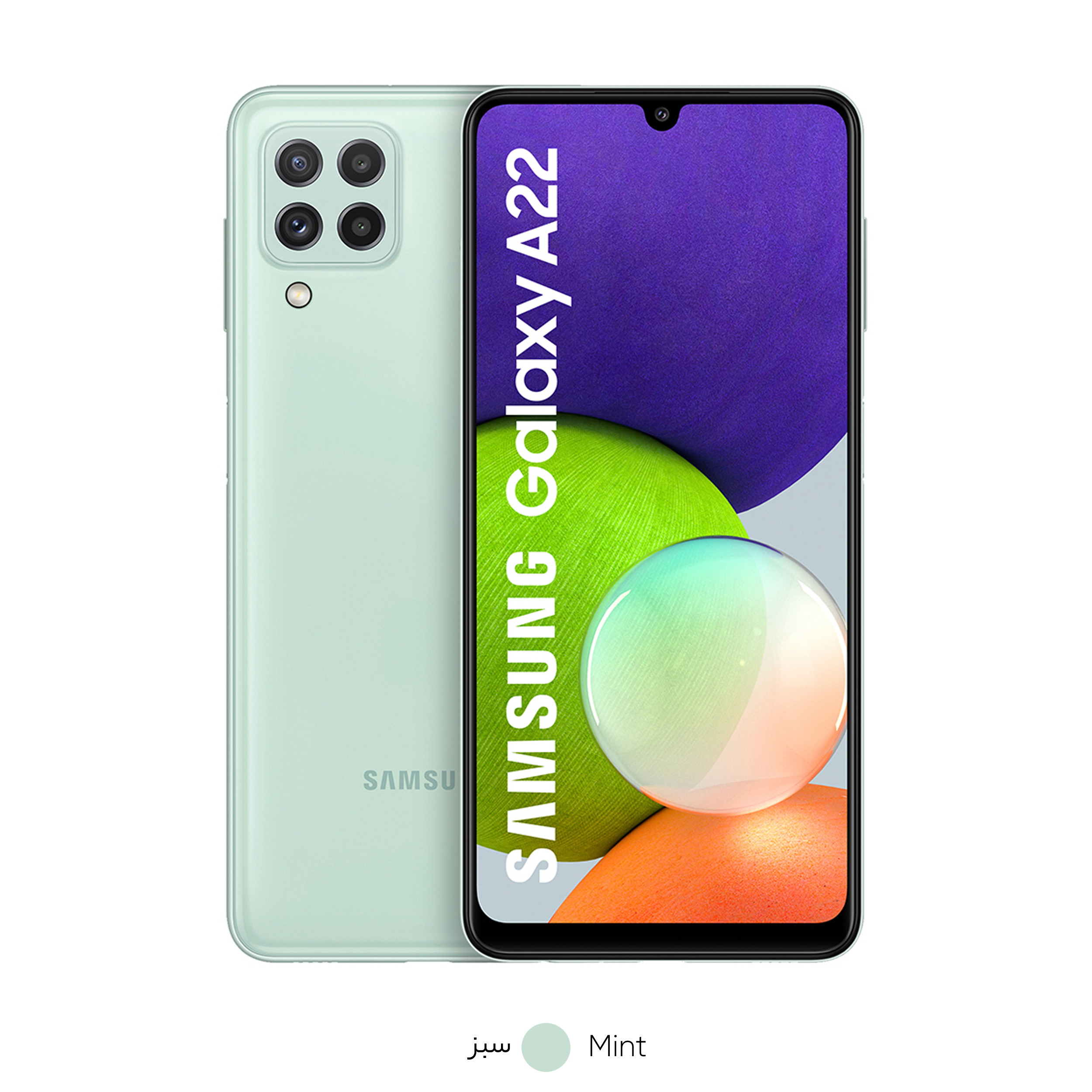 گوشی موبایل سامسونگ مدل Galaxy A22 SM-A225F/DSN دو سیم کارت ظرفیت 64 گیگابایت و رم 4 گیگابایت