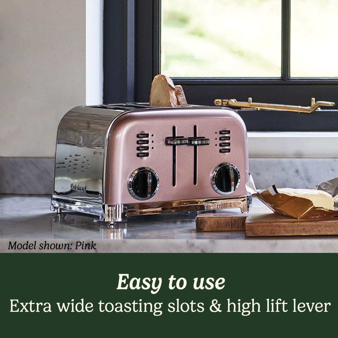 توستر 4 اسلایس کوئیزینارت مدل CPT180SU