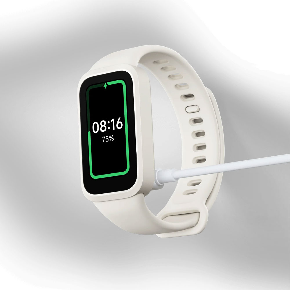 ساعت هوشمند 46 میلی‌متری شیائومی مدل Smart Band 9 Active، کنترل موسیقی، کنترل سطح اکسیژن خون، شمارش ضربان قلب، پایش وضعیت خواب، با بند پلاستیکی