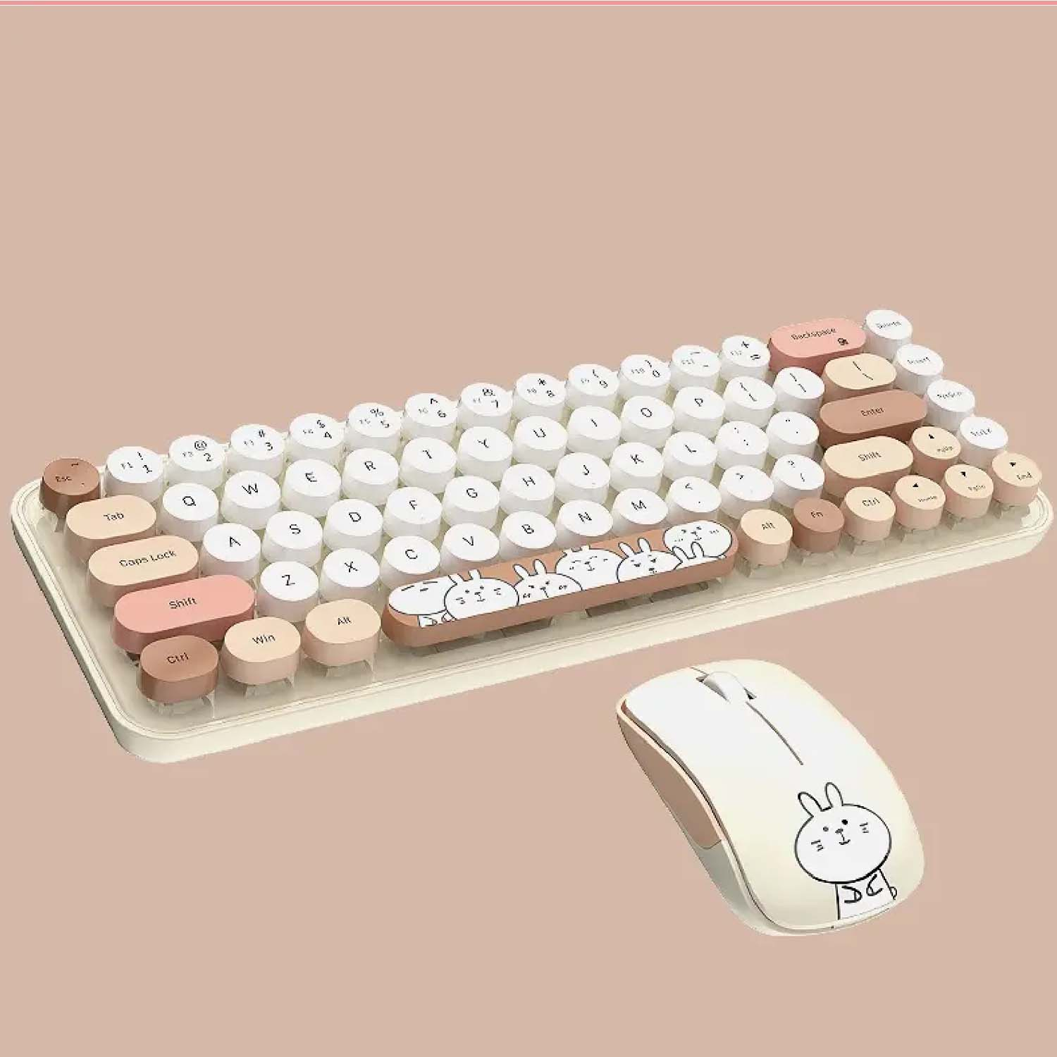 کیبورد و ماوس بیسیم مافی مدل I bean pro، سوییچ ممبران، Tenkeyless