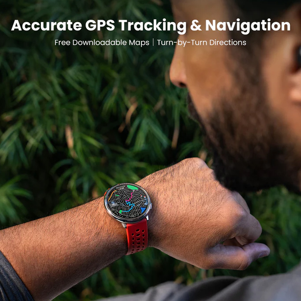 ساعت هوشمند 44 میلیمتری امیزفیت مدل Active 2 با بند سیلیکونی