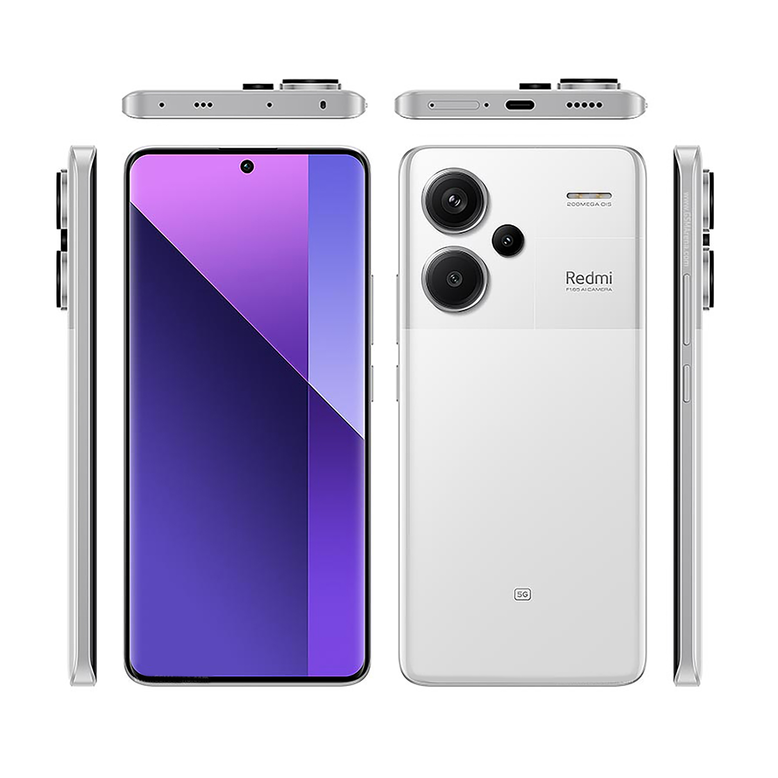 گوشی موبایل شیائومی مدل Redmi Note 13 Pro Plus 5G دو سیم کارت ظرفیت 512 گیگابایت و رم 16 گیگابایت - پک چین