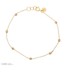 دستبند طلا 18 عیار زنانه گالری شیدا مجد مدل دستبند البرنارد