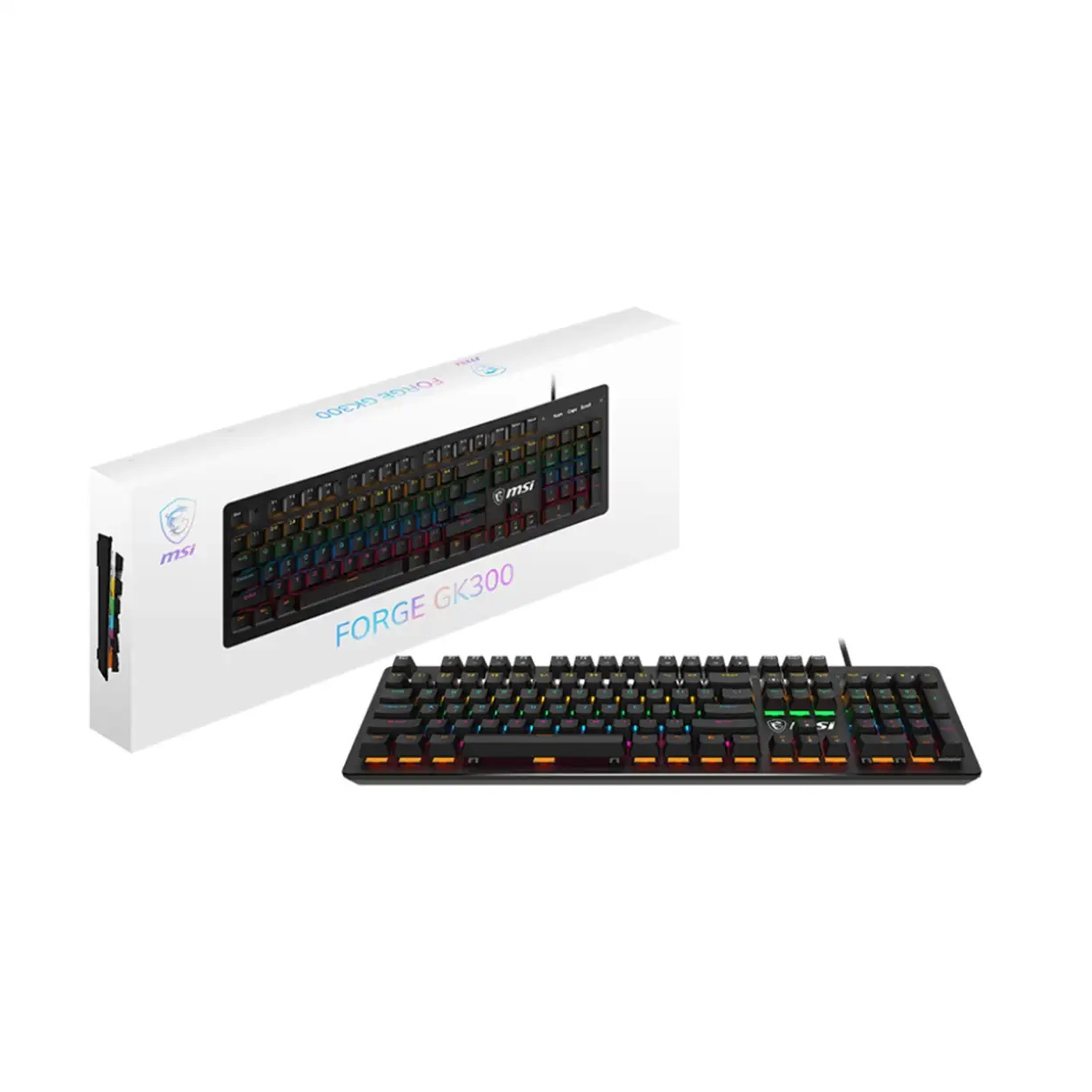 کیبورد گیمینگ ام اس آی مدل FORGE GK300