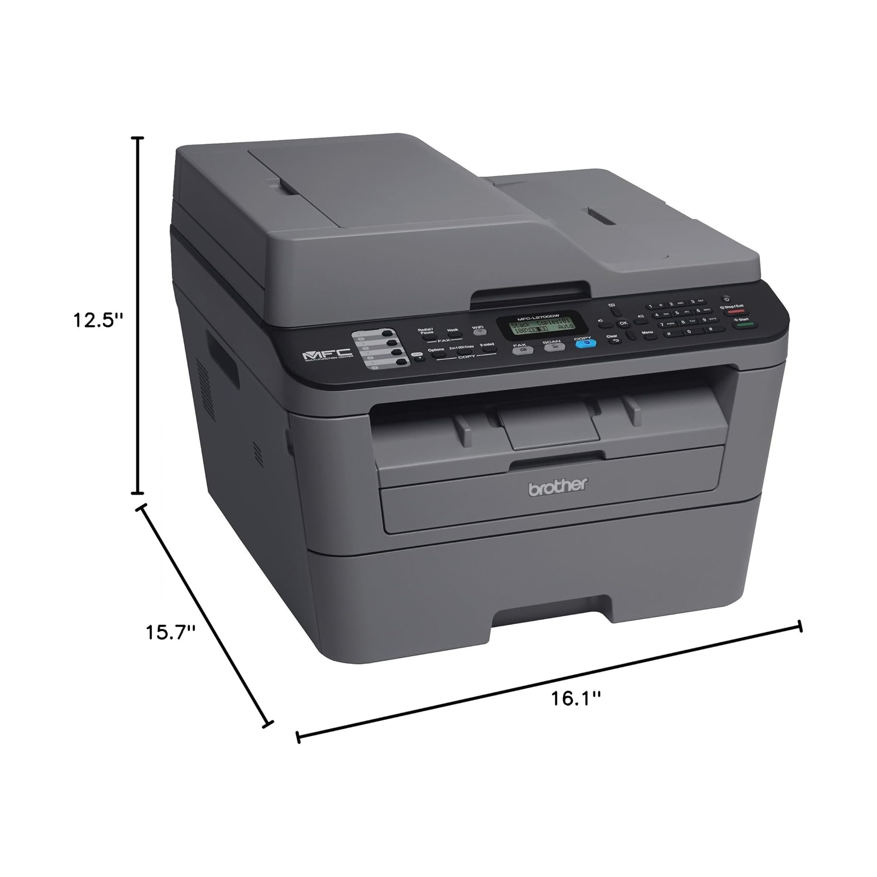 پرینتر لیزری چندکاره‌ی برادر مدل MFC-L2700DW