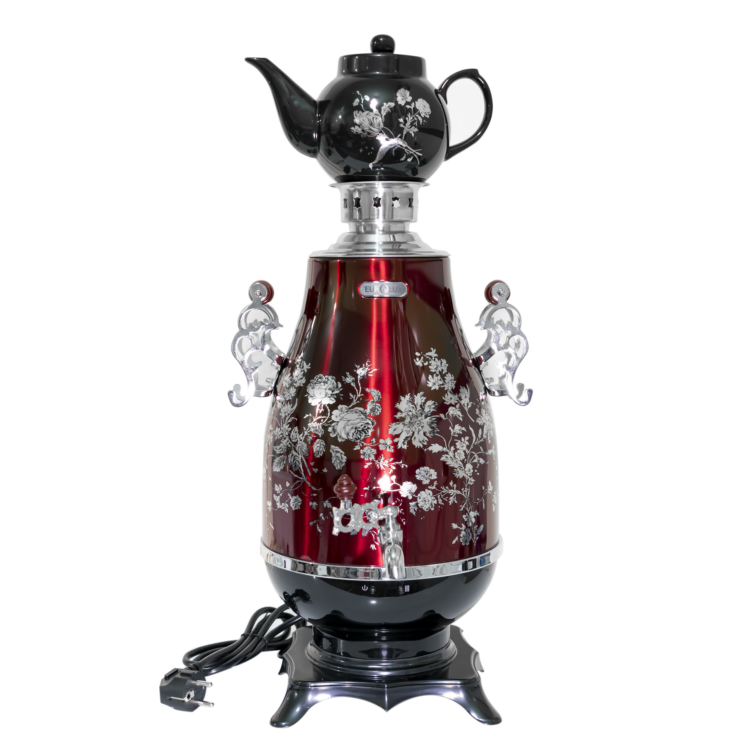 سماور برقی یورویوکس مدل ES2856JBR گنجایش 5 لیتر