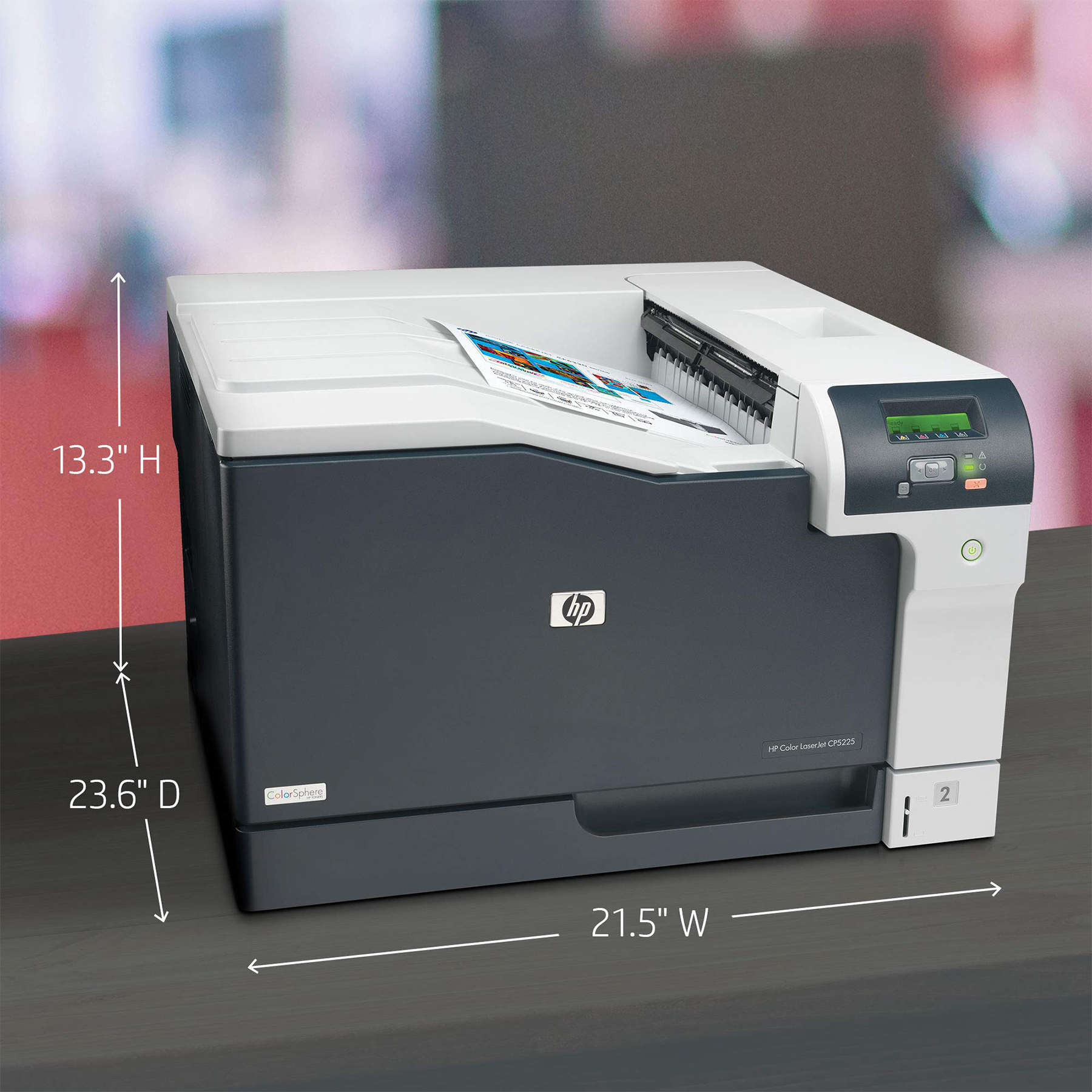 پرینتر لیزری رنگی اچ پی مدل LaserJet Proffesional CP5225dn