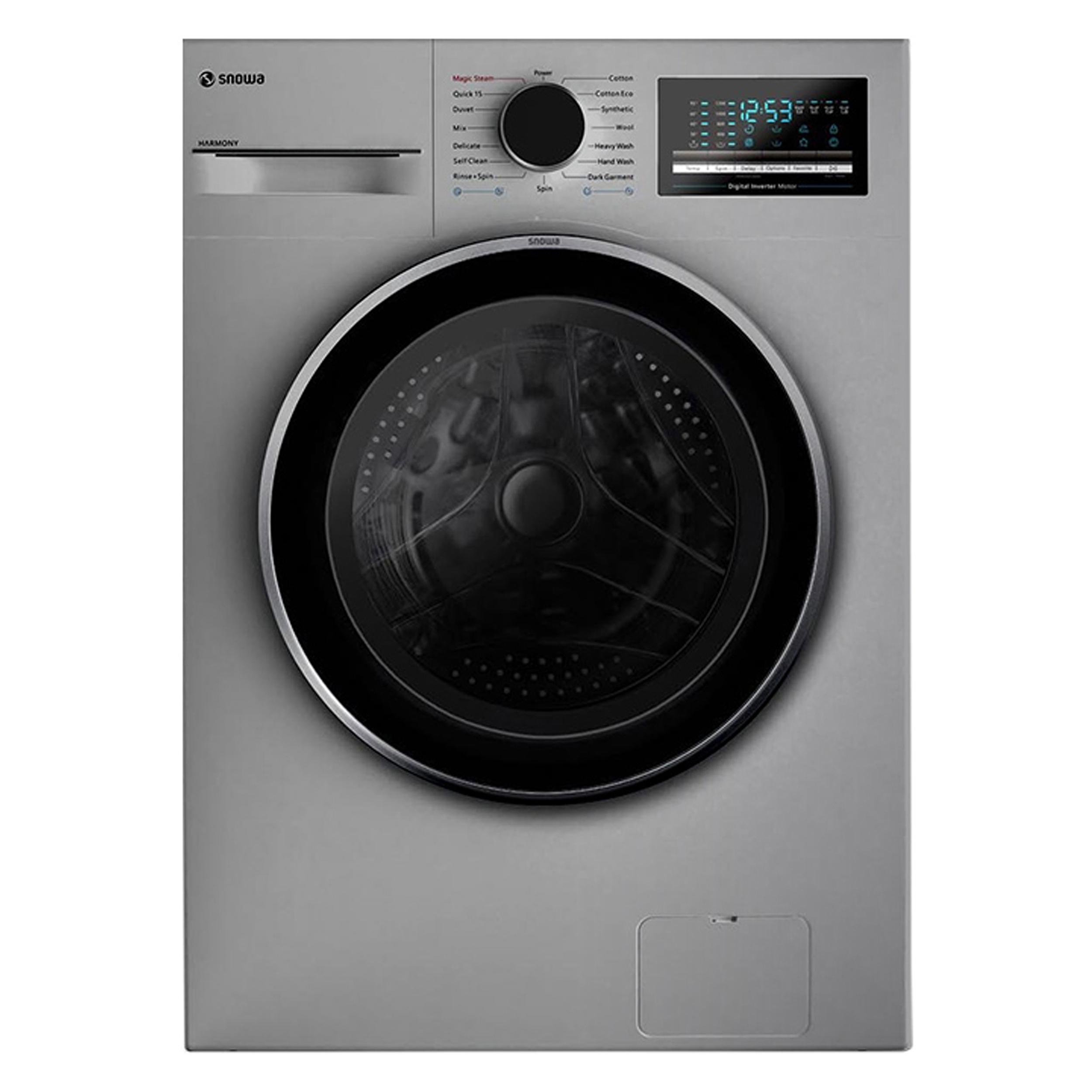 ماشین لباسشویی اسنوا مدل SWM-84S30 ظرفیت 8 کیلوگرم