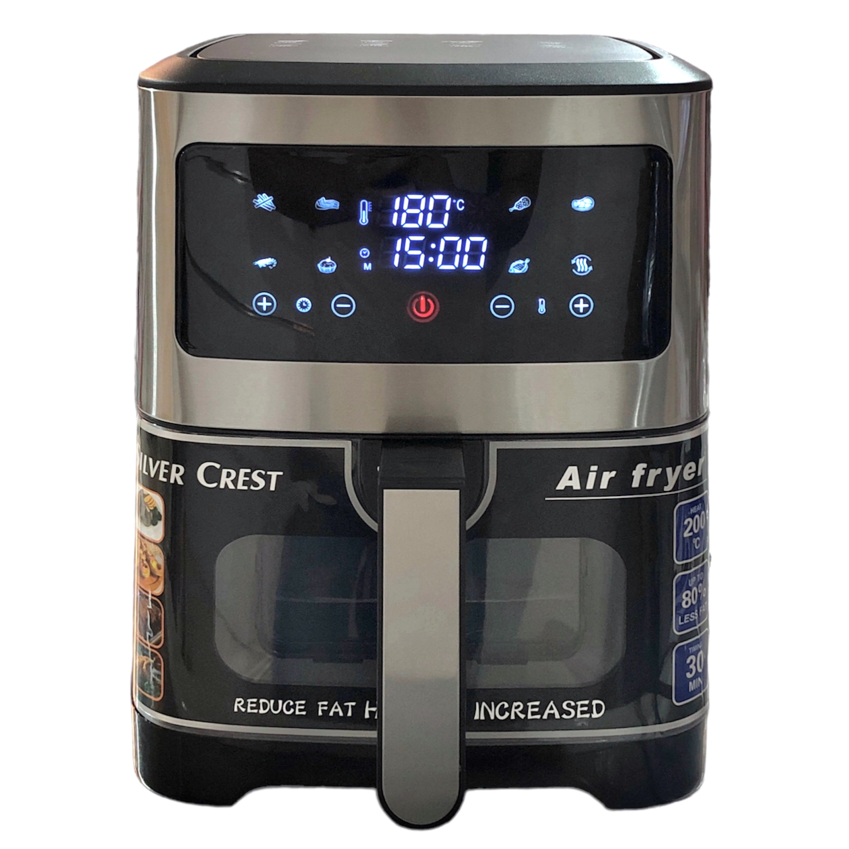 سرخ کن بدون روغن سیلورکرست مدل HB-AF9802 سرخ کن بدون روغن سیلورکرست مدل HB-AF9802