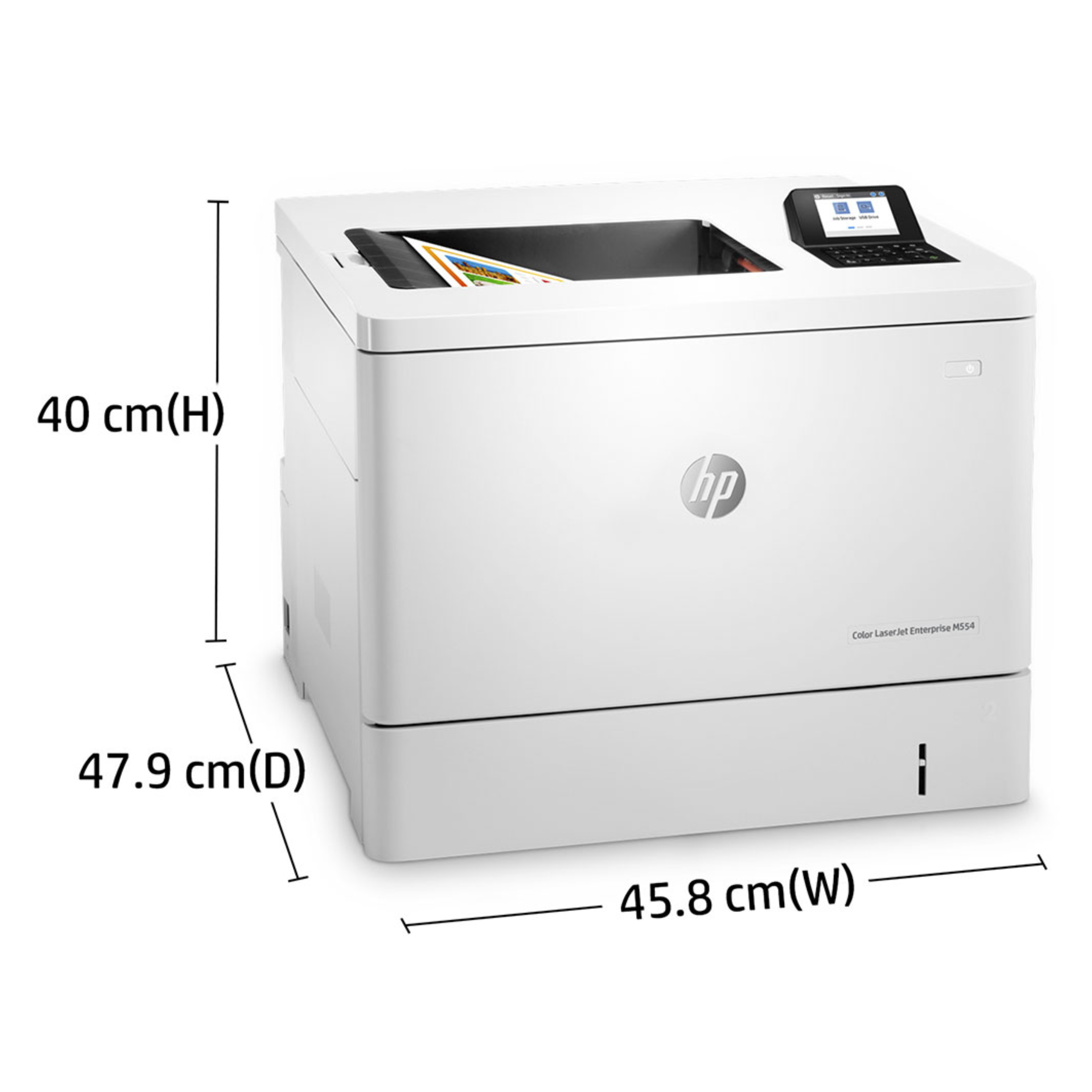 پرینتر لیزری رنگی اچ‌پی مدل LaserJet Enterprise M554dn