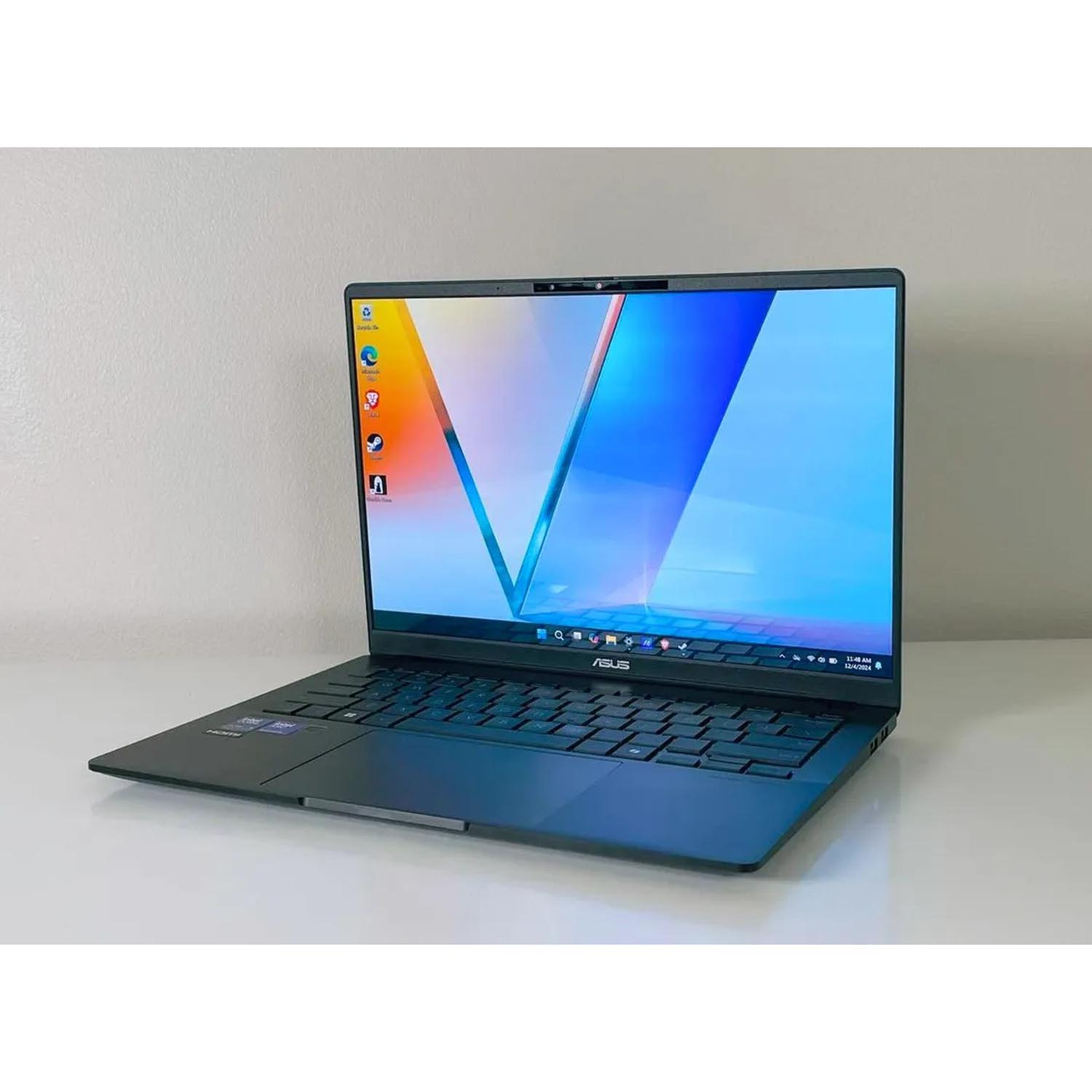 لپ تاپ 14 اینچی ایسوس مدل Vivobook S 14 Q423SA-U5512-Core Ultra 5 226V-16GB LPDDR5X-512GB SSD-OLED-W