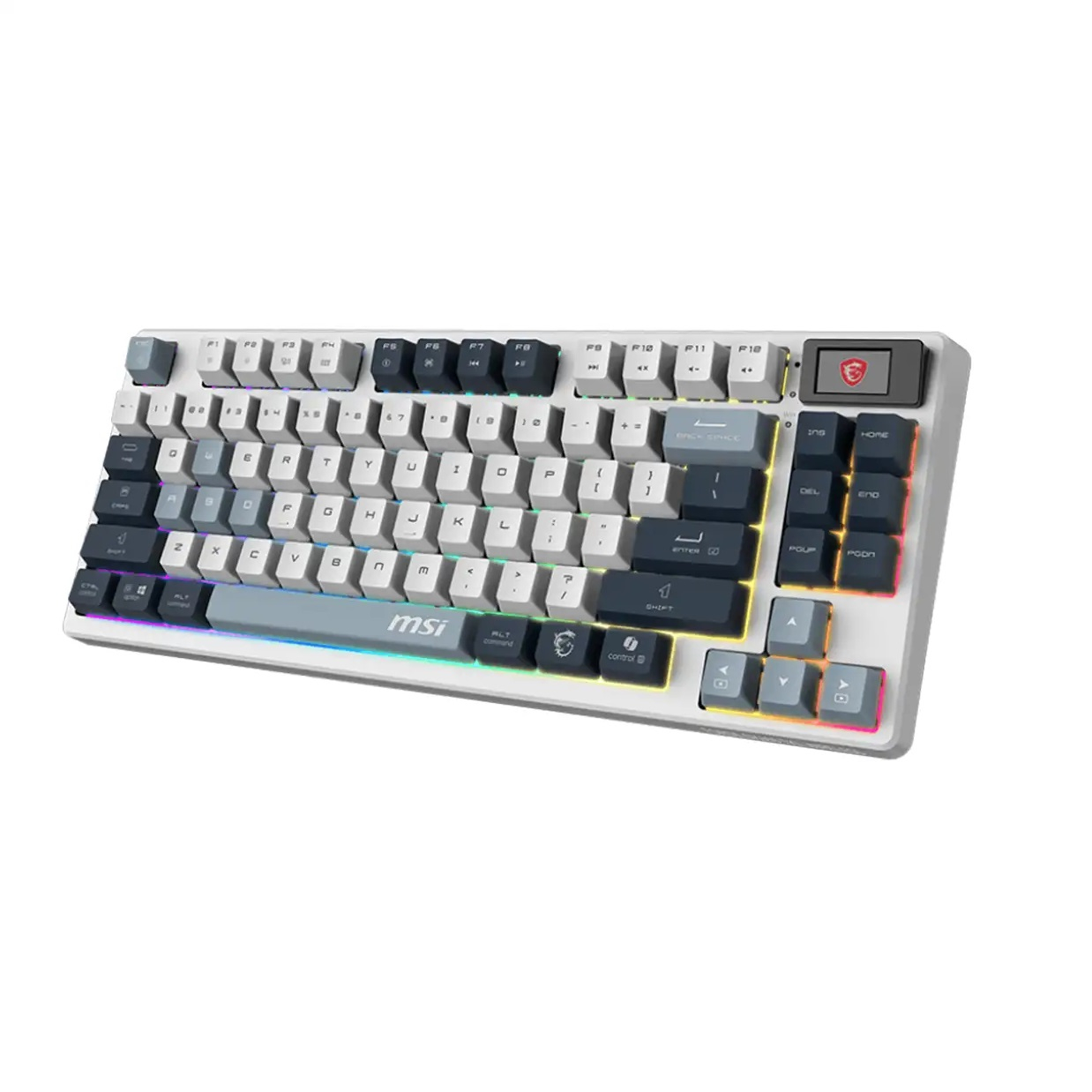 کیبورد مخصوص بازی ام اس آی مدل FORGE GK600 TKL SKY