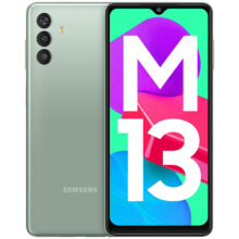 گوشی موبایل سامسونگ مدل Galaxy M13 دو سیم کارت ظرفیت 64 گیگابایت و رم 4 گیگابایت – پک هند اکتیو
