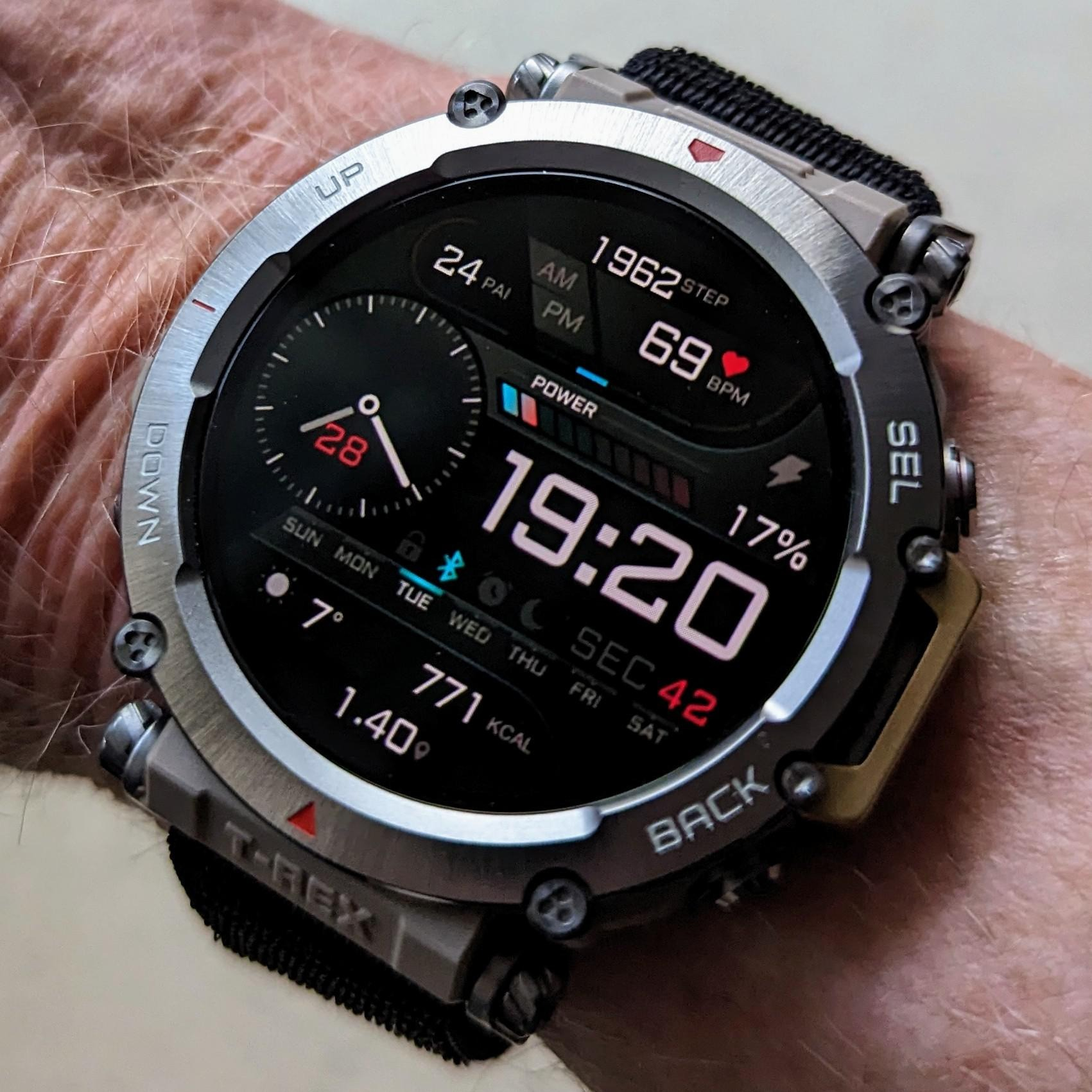 ساعت هوشمند امیزفیت مدل T-REX ULTRA