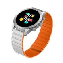 ساعت هوشمند گلوریمی مدل M2 دارای قابلیت های قابلیت مکالمه مستقیم، قابلیت مکالمه از طریق بلوتوث بند سیلیکون