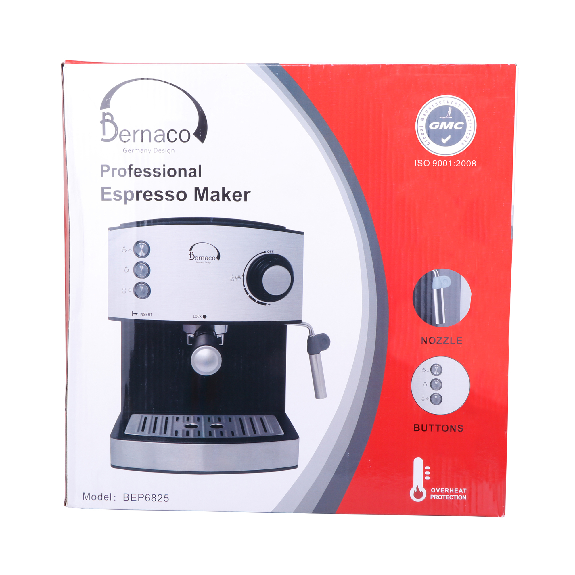 اسپرسو ساز برناکو مدل Bep-6825