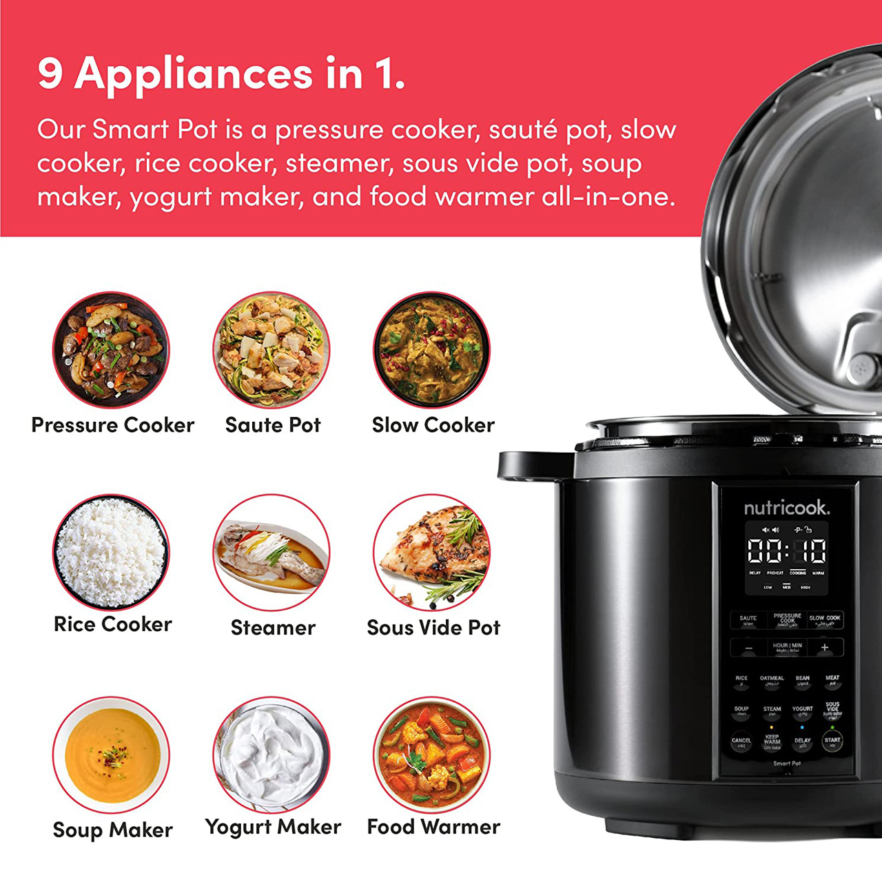 زودپز برقی نوتریکوک مدل SP204K