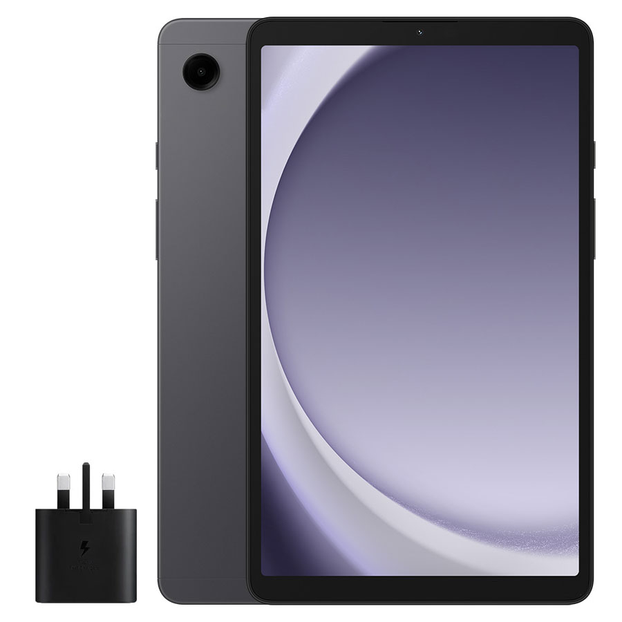 تبلت ۸.۷ اینچ سامسونگ مدل Galaxy Tab A9-4G ظرفیت 64 گیگابایت و رم 4 گیگابایت به همراه شارژر