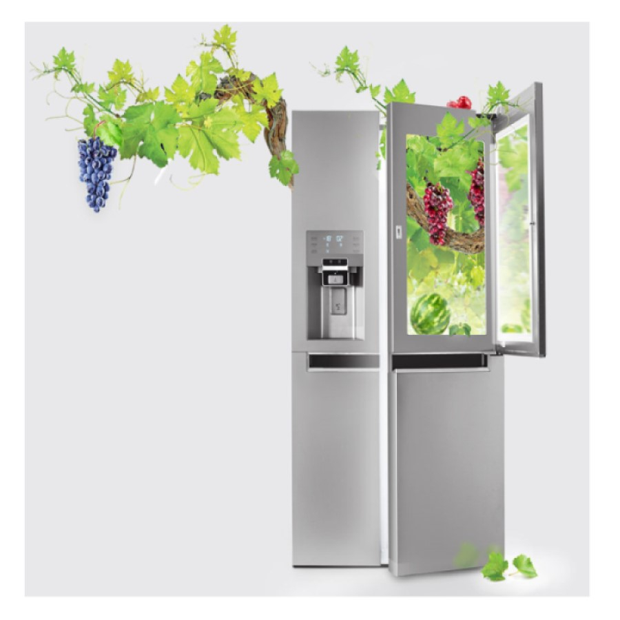 یخچال و فریزر ساید بای ساید 36 فوت دوو مدل  DS-3640MW