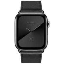ساعت هوشمند اپل واچ سری 5 مدل 44mm Hermès Space Stainless Steel Case with Single Tour Leather Band