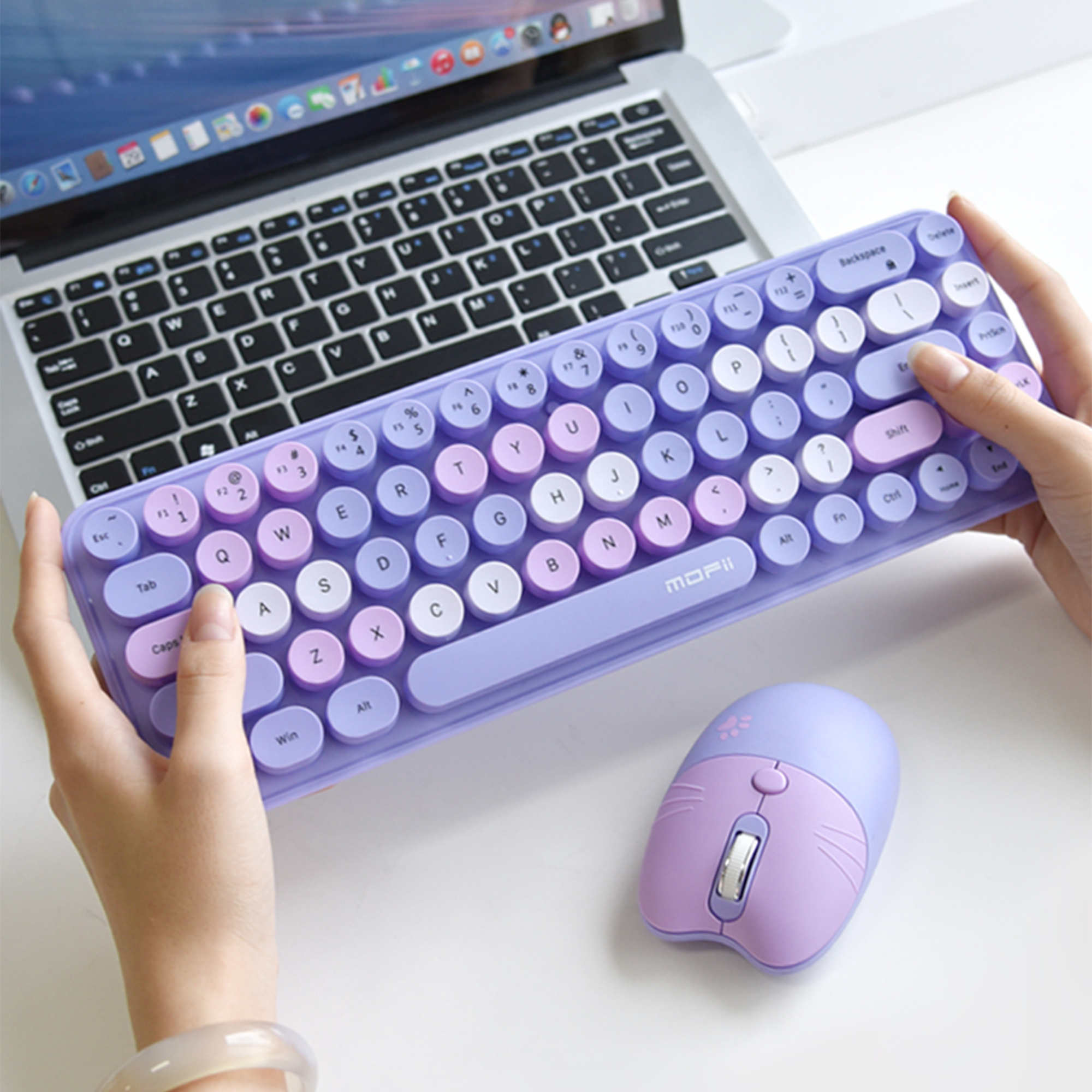 کیبورد و ماوس بی سیم مافی مدل I DO