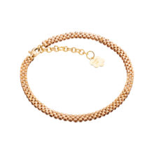 دستبند طلا 18 عیار زنانه گالری شیدا مجد مدل رولکس