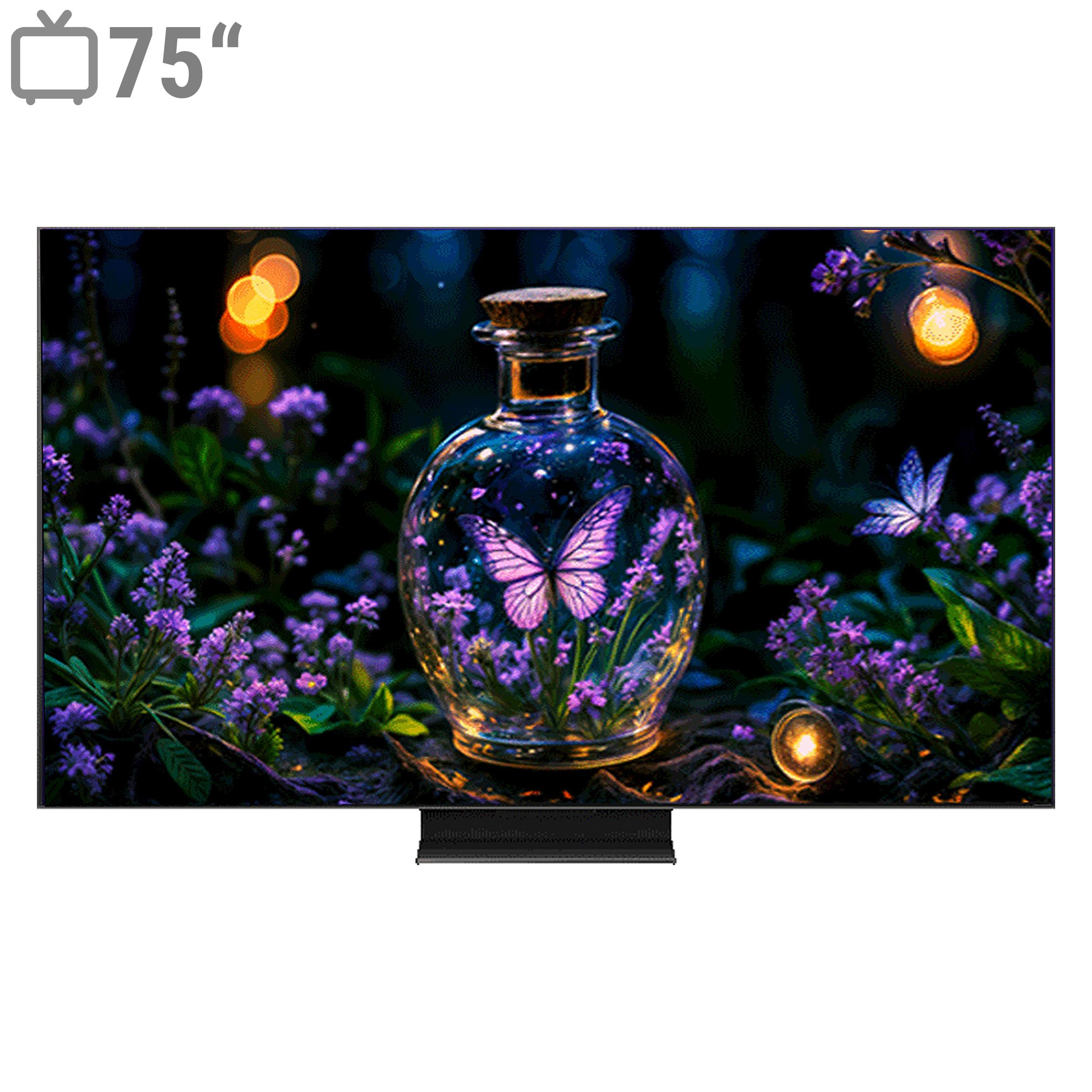 تلویزیون ال ای دی هوشمند تی سی ال مدل 75C755 سایز 75 اینچ