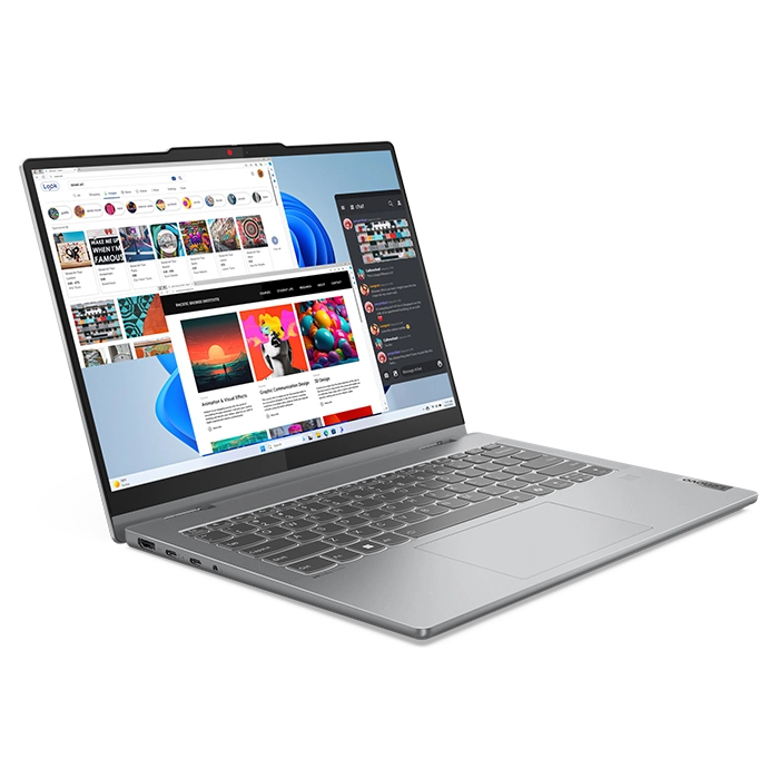 لپ تاپ 14 اینچی لنوو مدل IdeaPad 5 2-in-1 14IRH9-i5 13420H-16GB LPDDR5-512GB SSD-IPS-Touch به همراه قلم
