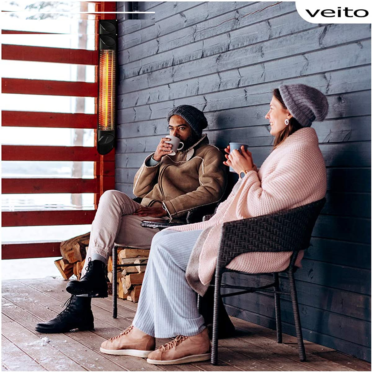 بخاری برقی دیواری ویتو مدل  Space S