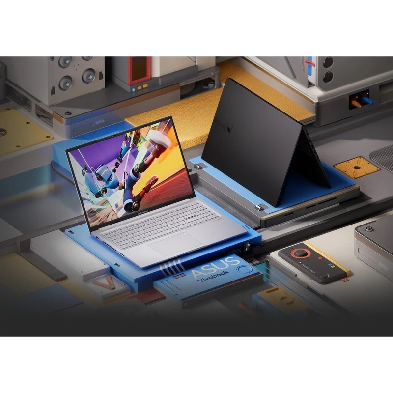 لپ تاپ 16 اینچی ایسوس مدل Vivobook 16X K3605VU-PL419-i9 13900H-16GB DDR4 3200MHz-512GB SSD-RTX4050 6GB-IPS 120Hz