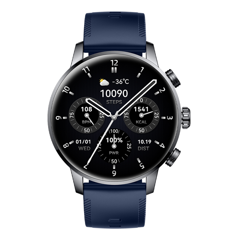 ساعت هوشمند 46 میلی متری گلوریمی مدل Loop با بند سیلیکونی