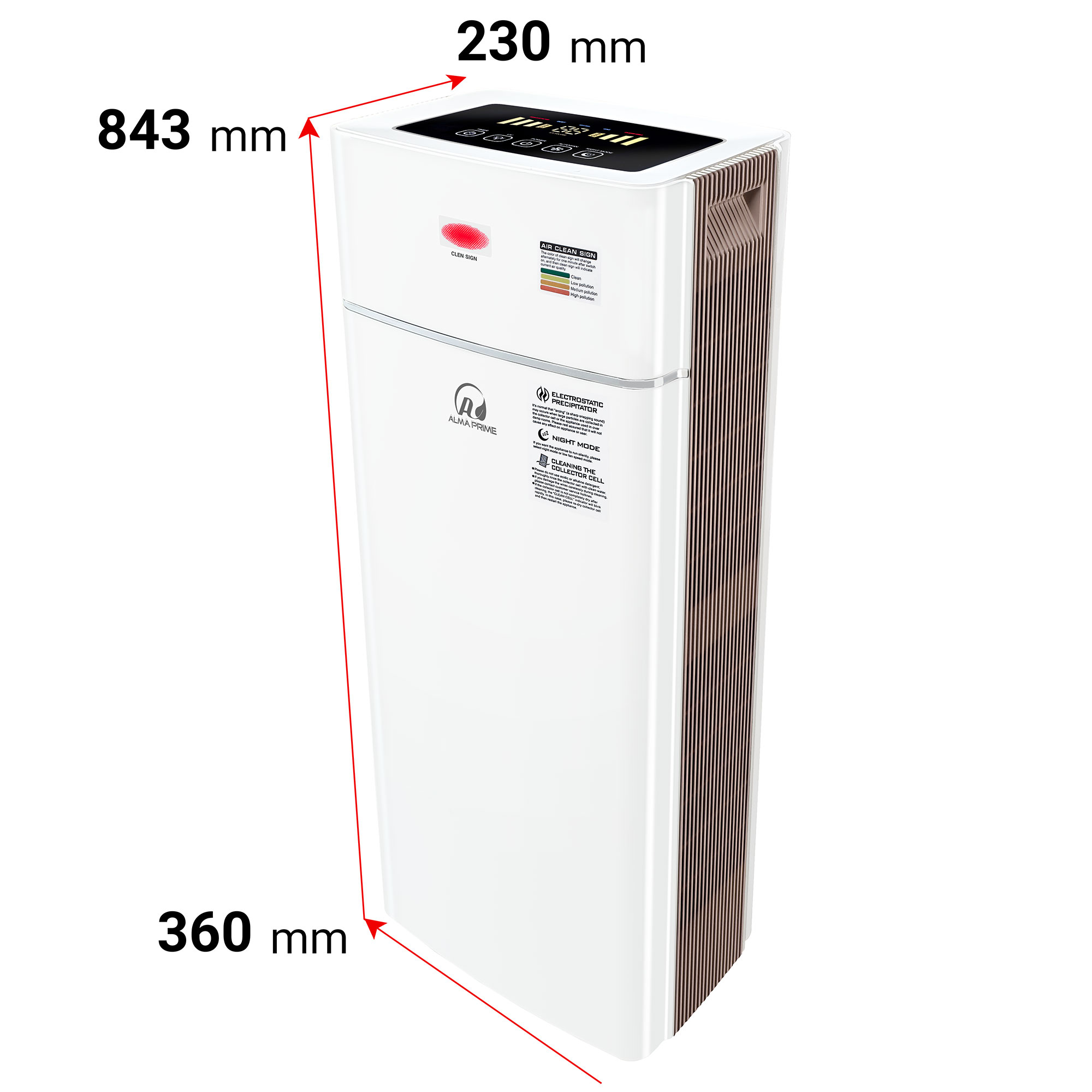 تصفیه کننده هوا آلماپرایم مدل AP431