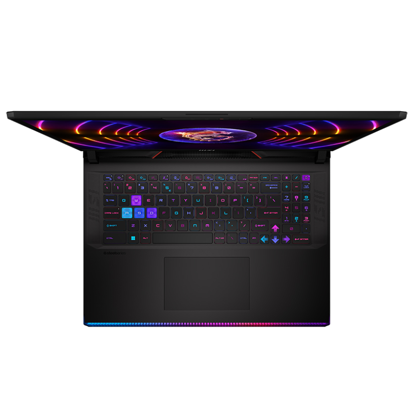 لپ تاپ 17 اینچی ام اس آی مدل Raider GE78 HX 14VIG-i9 14900HX-64GB DDR5 5600MHz-2TB SSD-RTX4090-QHD 240Hz