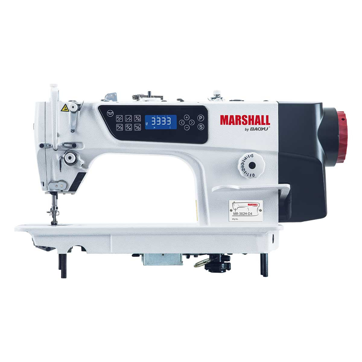 چرخ خیاطی صنعتی راسته دوز مارشال مدل MR-382-H-D4