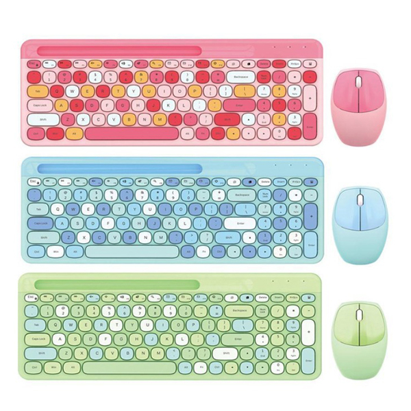 کیبورد و ماوس بی سیم مافی مدل 888، سوییچ ممبران، Tenkeyless