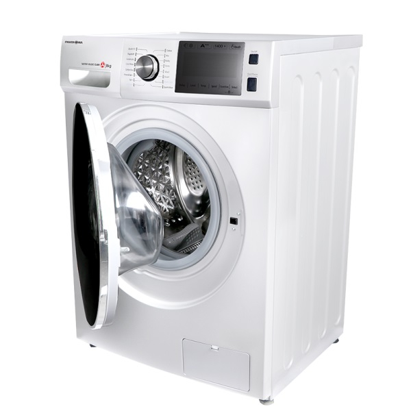 ماشین لباسشویی 8 کیلوگرم اتوماتیک پاکشوما مدل BWF 40803 WT