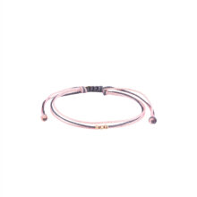 دستبند طلا 18 زنانه گالری شیدا مجد مدل 3 البرنارد نخی لمه