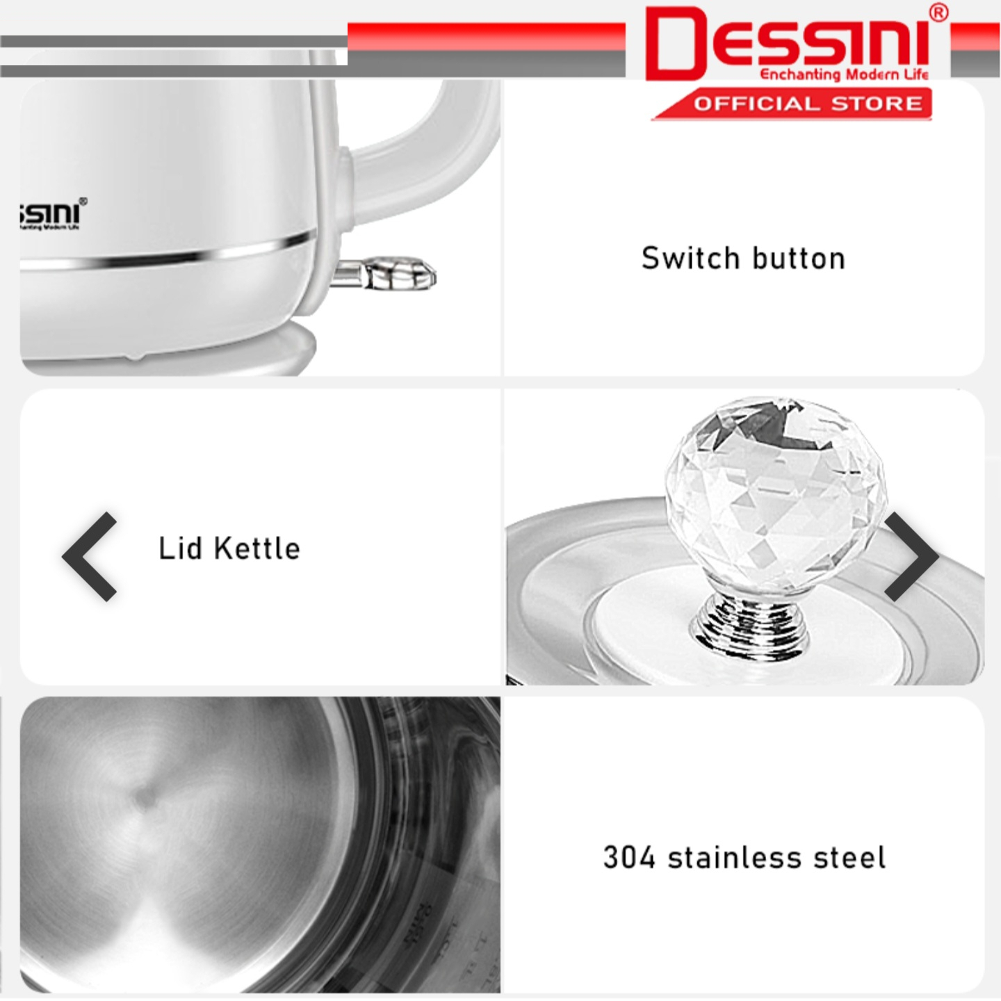 کتری برقی دسینی مدل KD-660