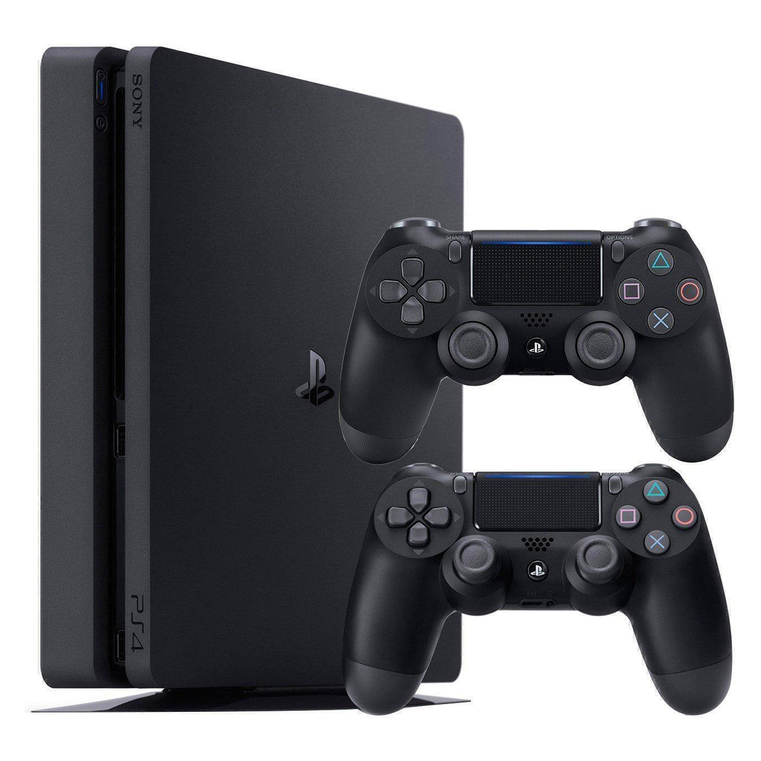 کنسول بازی سونی مدل Playstation 4 Slim ریجن 3 کد CUH-2218B ظرفیت 1 ترابایت