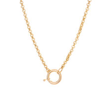 گردنبند طلا 18 عیار زنانه گالری شیدا مجد مدل قفل متوسط