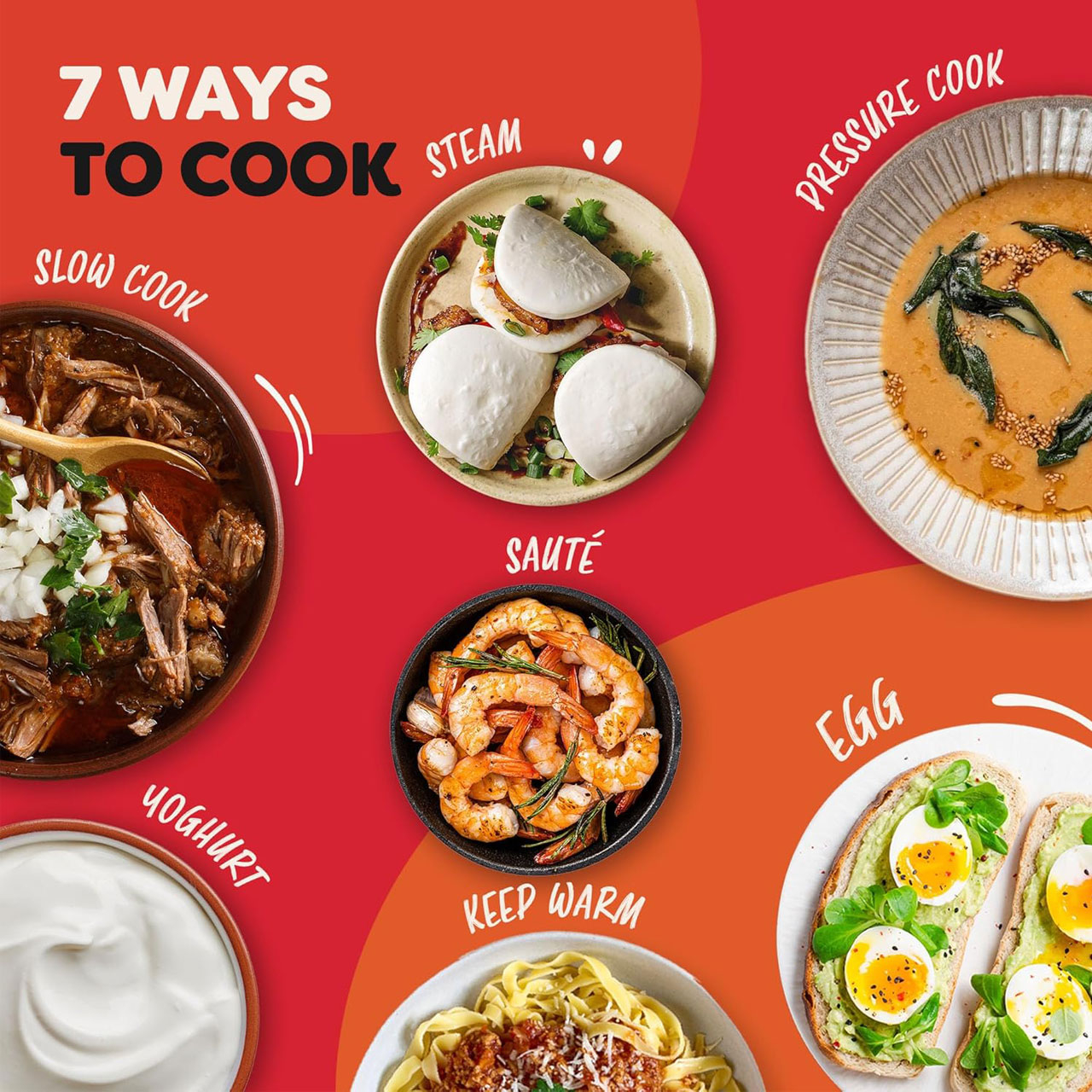 زودپز برقی 7 لیتری اینستنت مدل DUPC801BK