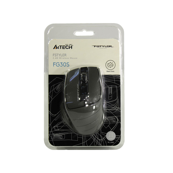 ماوس بی سیم ای فورتک مدل FStyler FG30S